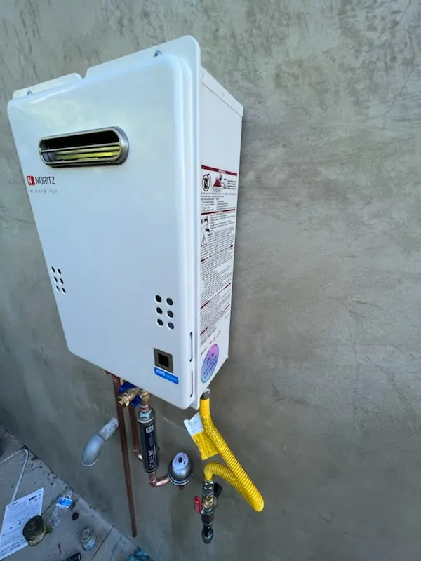Tankless water heater installation for Bagdad homes